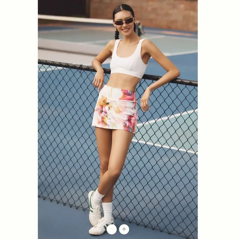 Anthropologie Peggi Kroll x Daily Practice Mini Skort